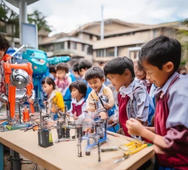 小学科技活动周，激发创新思维与实践能力